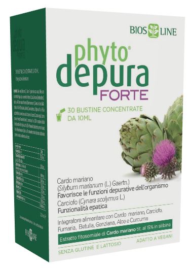PHYTODEPURA FORTE CONCENTRATO 30 BUSTINE DA 10 ML - FARMACIA33
