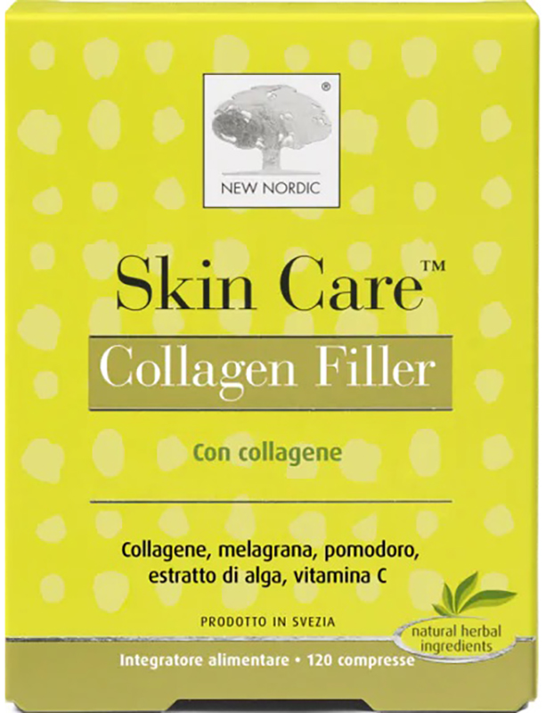 SKIN CARE COLLAGEN FILLER 120 COMPRESSE - FARMACIA33