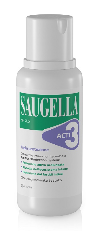 SAUGELLA ACTI3 DETERGENTE INTIMO 250 ML - FARMACIA33