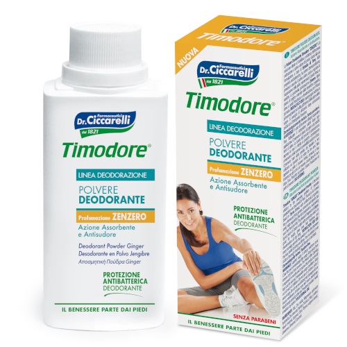 TIMODORE POLVERE DEO ZENZERO 45 ORE - FARMACIA33