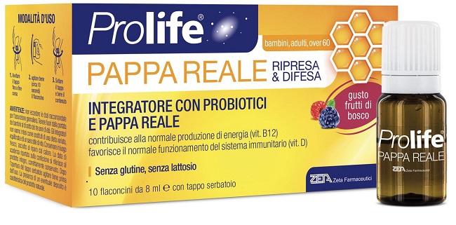 PROLIFE PAPPA REALE 10 FLACONI DA 8 ML - FARMACIA33