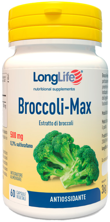 LONGLIFE BROCCOLI MAX 60 CAPSULE - FARMACIA33