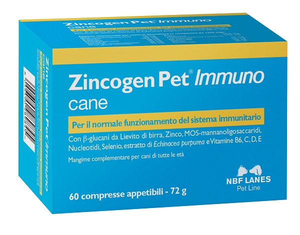 ZINCOGEN PET IMMUNO 60 COMPRESSE - FARMACIA33