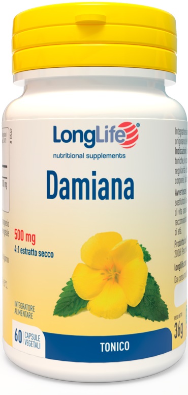 LONGLIFE DAMIANA 60 CAPSULE - FARMACIA33