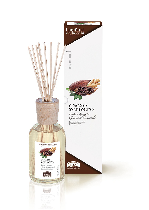 I PROFUMI DELLA CASA CACAO ZENZERO-BASTONCINI AROMATICI 250 ML - FARMACIA33