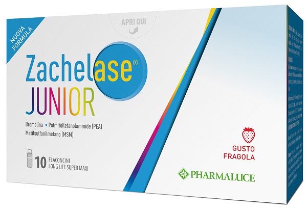 ZACHELASE JUNIOR 10 FLACONCINI DA 10 ML NUOVA FORMULA - FARMACIA33