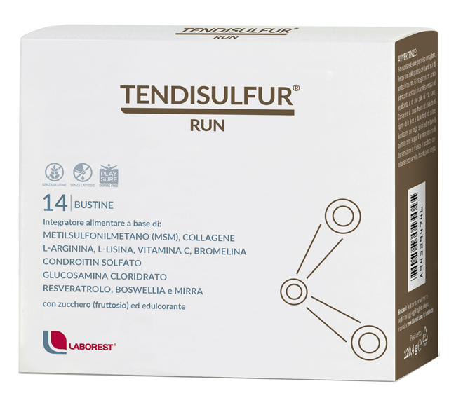 TENDISULFUR RUN 14 BUSTINE - FARMACIA33