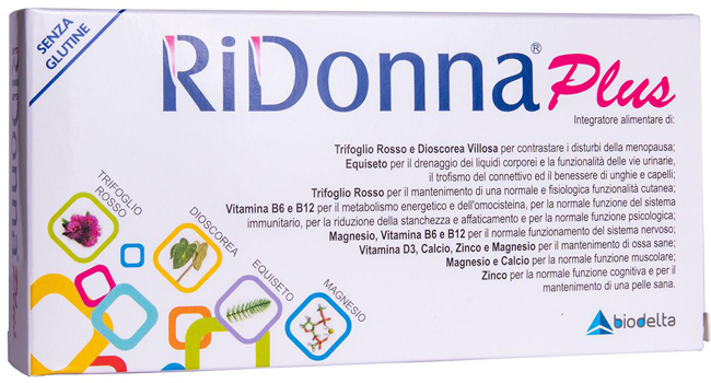 RIDONNA PLUS 30 COMPRESSE - FARMACIA33