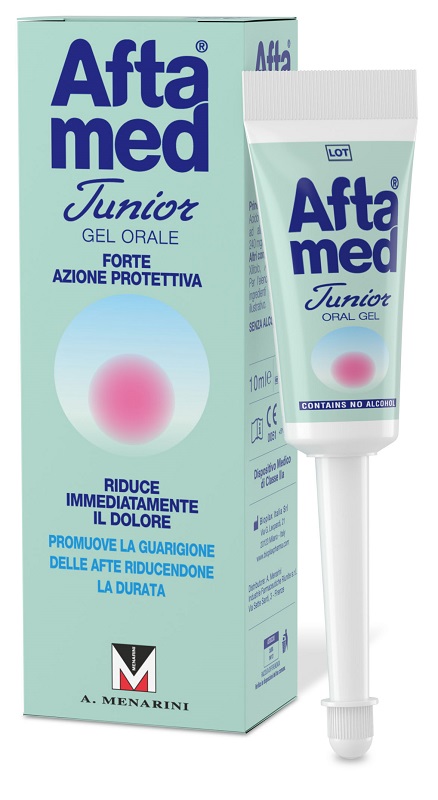 GEL AFTAMED JUNIOR ACIDO IALURONICO 10 ML - FARMACIA33