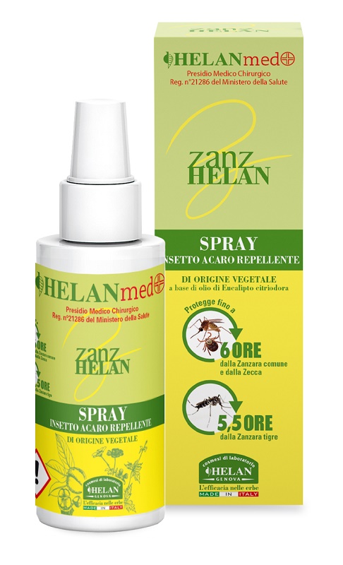 ZANZHELAN INSETTOREPELLENTE VEGETALE SPRAY ECOLOGICO 100 ML - FARMACIA33