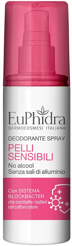 EUPHIDRA DEO SPRAY PELLI DELICATE 100 ML - FARMACIA33