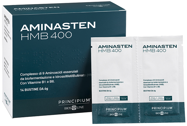 PRINCIPIUM AMINASTEN HMB400 14 BUSTINE 6 G - FARMACIA33