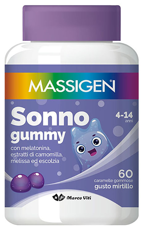 MASSIGEN SONNO GUMMY 60 CARAMELLE - FARMACIA33
