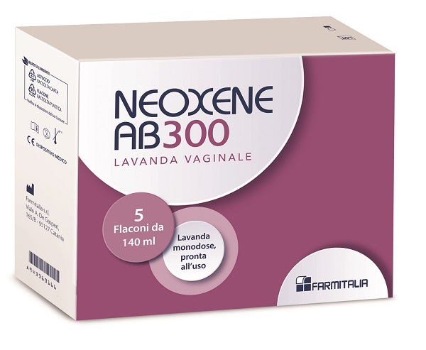 NEOXENE AB 300 LAVANDA VAGINALE 5 FLACONI DA 140 ML - FARMACIA33
