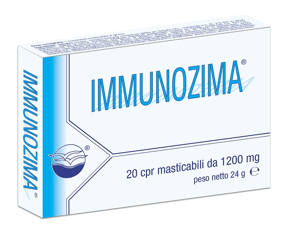 IMMUNOZIMA 20 COMPRESSE MASTICABILI DA 1200 MG - FARMACIA33