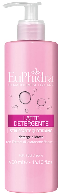 EUPHIDRA LATTE DETERGENTE STRUCCANTE QUOTIDIANO 400 ML - FARMACIA33