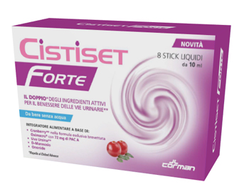 CISTISET FORTE 8 STICK DA 10 ML - FARMACIA33