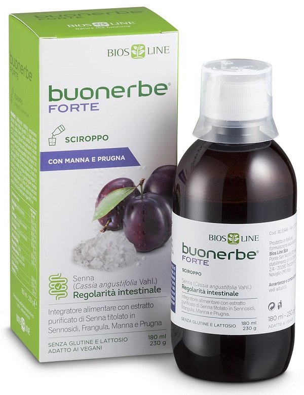 BUONERBE FORTE SCIROPPO 180 ML - FARMACIA33