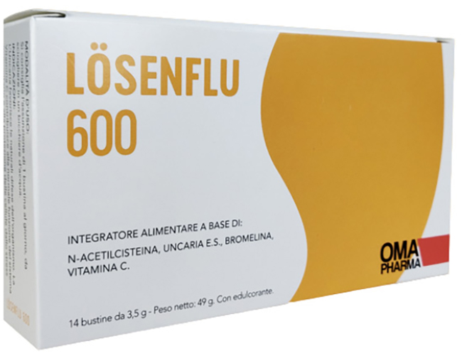 LOSENFLU 600MG 14 BUSTINE 3,5 G - FARMACIA33