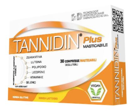 TANNIDIN PLUS 30 COMPRESSE MASTICABILI - FARMACIA33