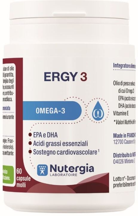 ERGY 3 60 CAPSULE - FARMACIA33
