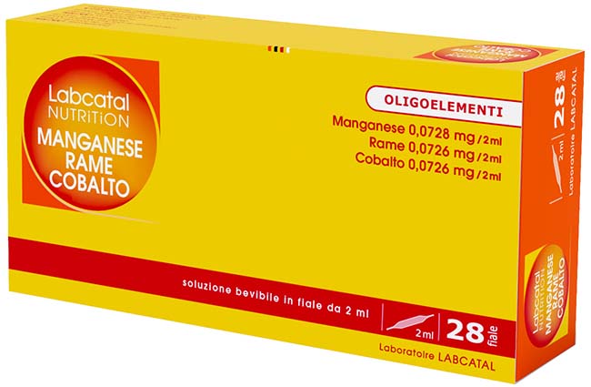 LABCATAL NUTRITION MANGANESE RAME E COBALTO 28 FIALE - FARMACIA33