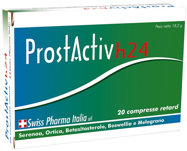 PROSTACTIV H24 20 COMPRESSE RETARD - FARMACIA33