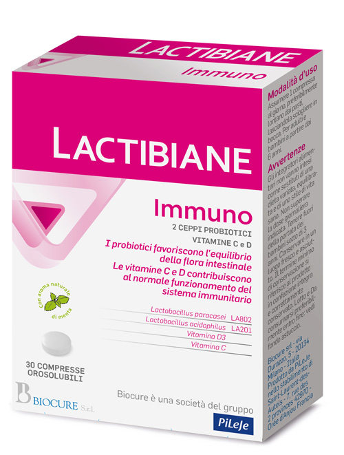LACTIBIANE IMMUNO 30 COMPRESSE - FARMACIA33