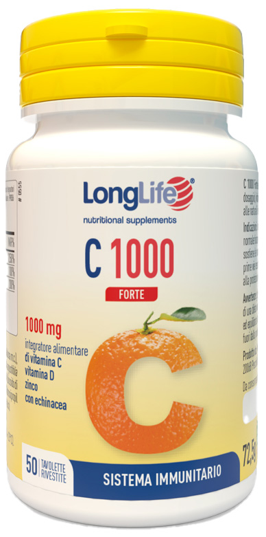 LONGLIFE C 1000 FORTE 50 TAVOLETTE - FARMACIA33