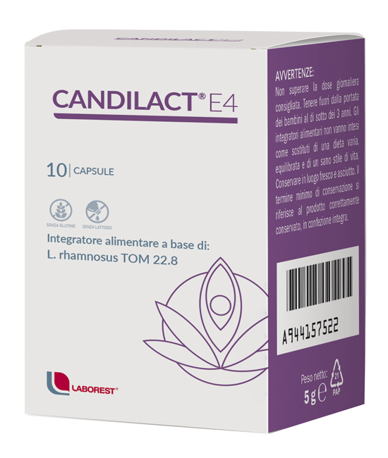 CANDILACT E4 10 CAPSULE - FARMACIA33