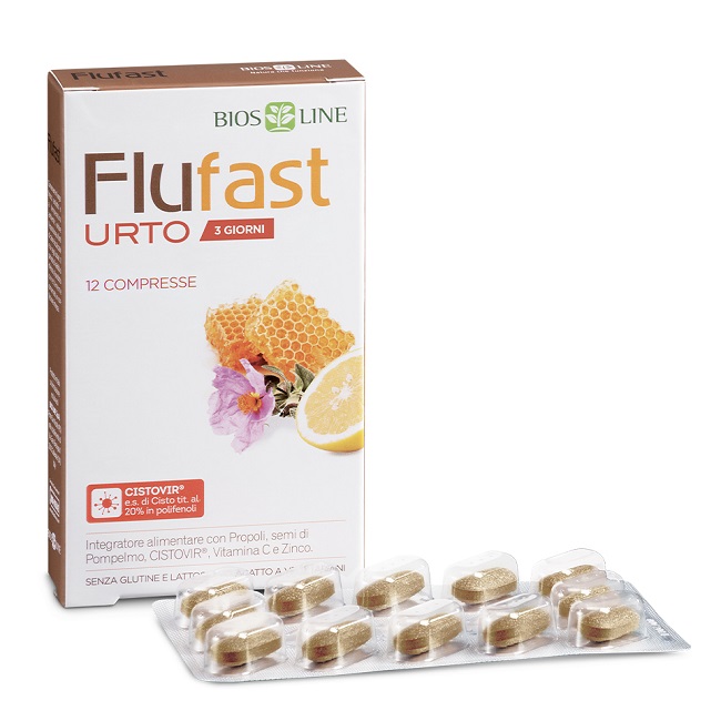 APIX PROPOLI FLUFAST URTO 3 GIORNI 12 COMPRESSE - FARMACIA33