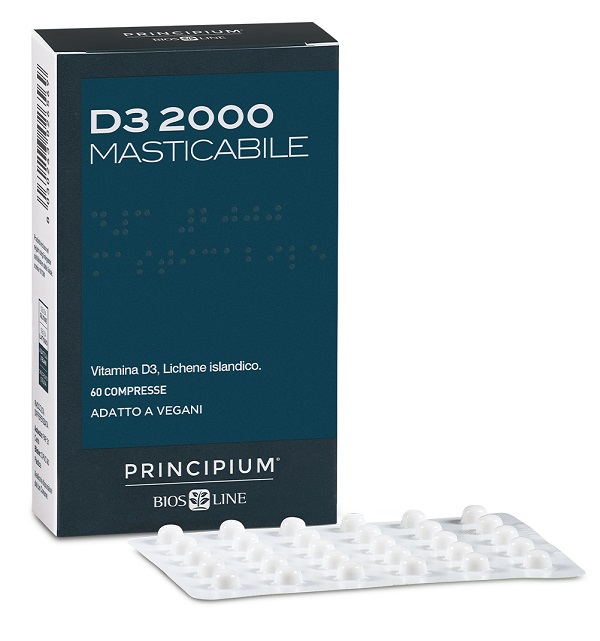 PRINCIPIUM D3 2000 VEGETALE 60 COMPRESSE - FARMACIA33