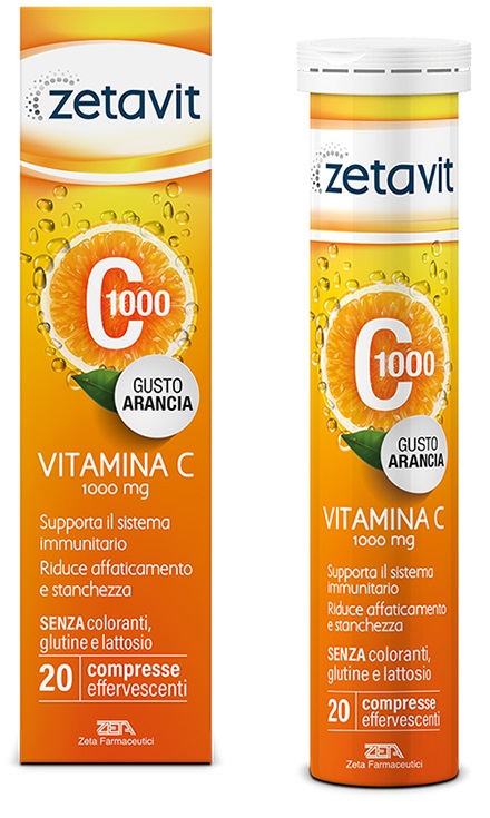 ZETAVIT C1000 20 COMPRESSE EFFERVESCENTI - FARMACIA33