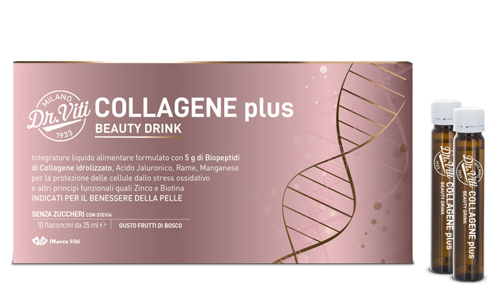DR VITI COLLAGENE BEAUTY DRINK PLUS 250 ML - FARMACIA33