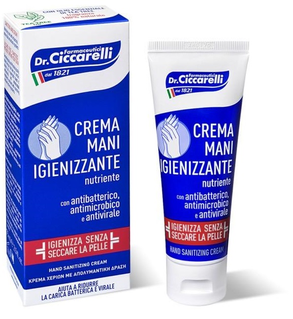 CICCARELLI CREMA MANI IGIENIZZANTE 75 ML - FARMACIA33