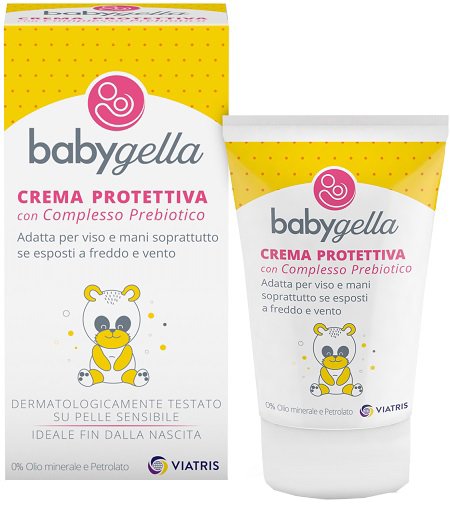 BABYGELLA PREBIOTIC CREMA PROTETTIVA VISO E MANI 50 ML - FARMACIA33