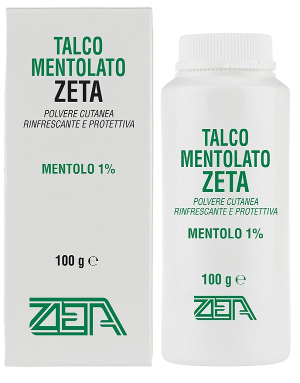 TALCO MENTOLATO ZETA 100 G - FARMACIA33