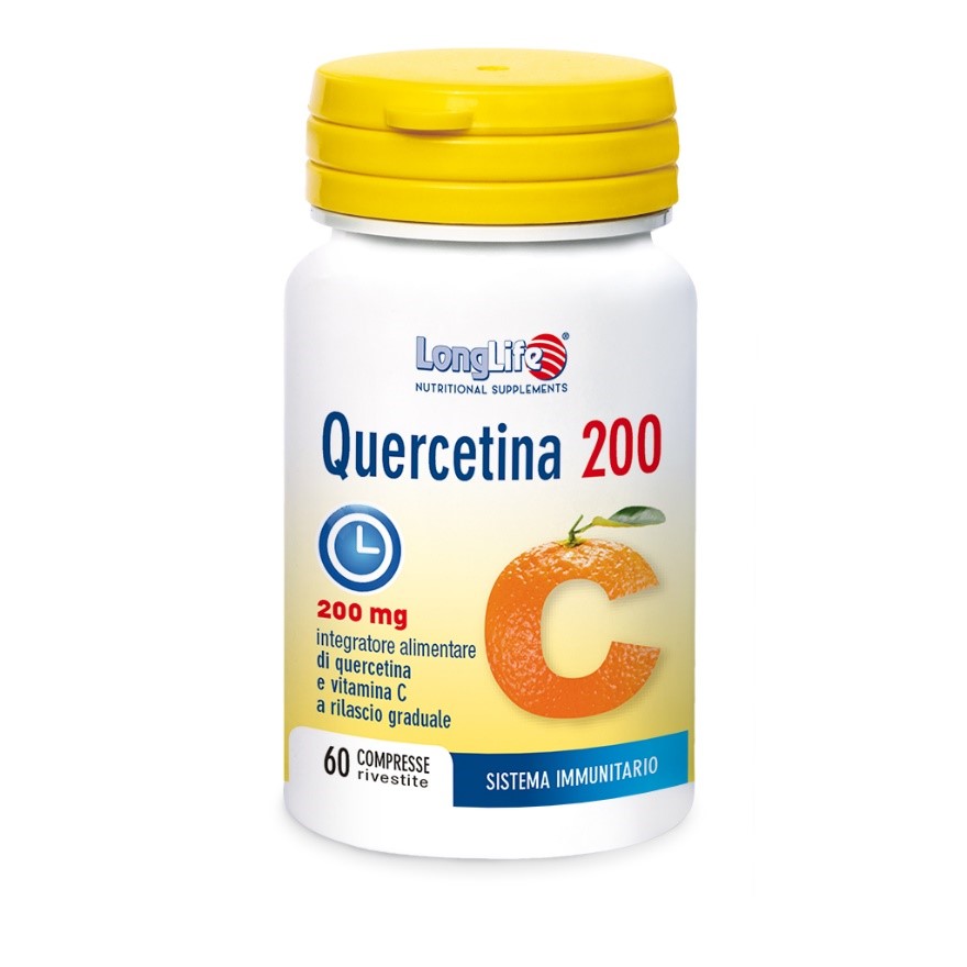 LONGLIFE QUERCETINA 200 60 COMPRESSE RIVESTITE - FARMACIA33