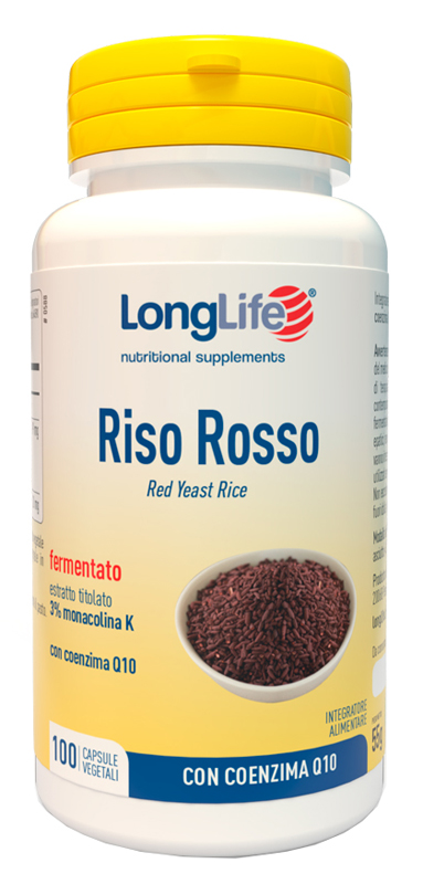 LONGLIFE RISO ROSSO 100 CAPSULE VEGETALI - FARMACIA33