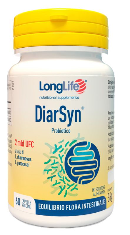 LONGLIFE DIARSYN 60 CAPSULE VEGETALI GASTROPROTETTE - FARMACIA33