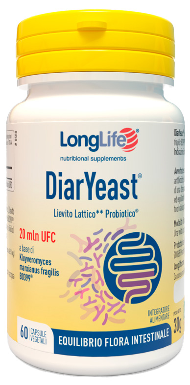 LONGLIFE DIARYEAST 60 CAPSULE VEGETALI - FARMACIA33