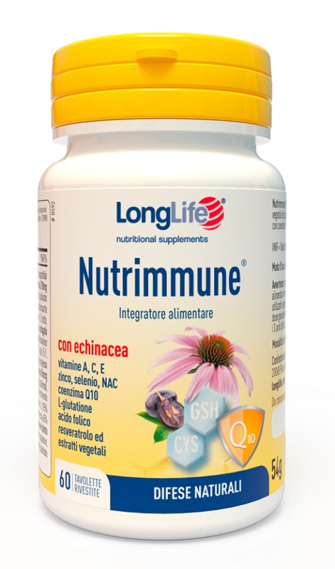 LONGLIFE NUTRIMMUNE 60 TAVOLETTE - FARMACIA33