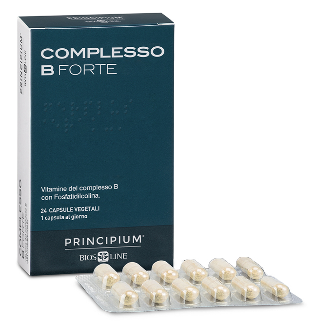 PRINCIPIUM COMPLESSO B FORTE 24 CAPSULE VEGETALI - FARMACIA33