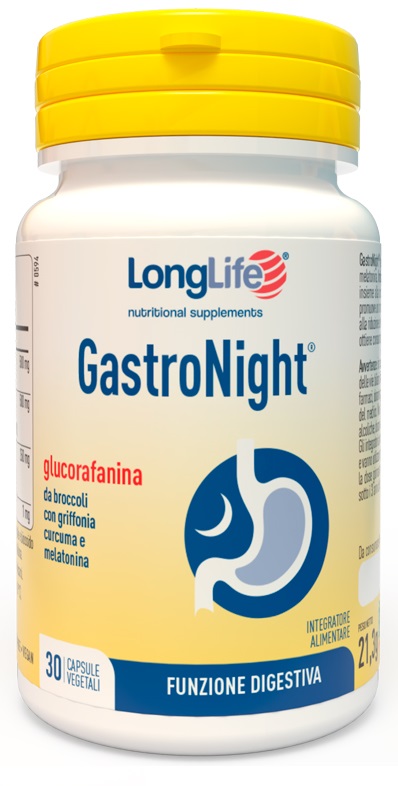 LONGLIFE GASTRONIGHT 30 CAPSULE VEGETALI - FARMACIA33