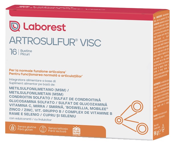ARTROSULFUR VISC 16 BUSTINE DA 6 G - FARMACIA33