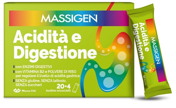 MASSIGEN ACIDITA' E DIGESTIONE 24 STICKPACK - FARMACIA33