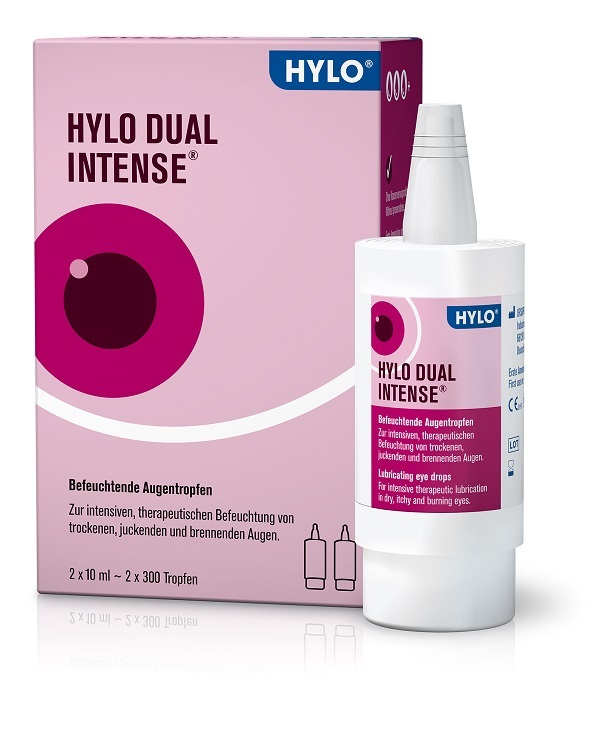 HYLO DUAL INTENSE COLLIRIO 2 FLACONCINI DA 10 ML - FARMACIA33