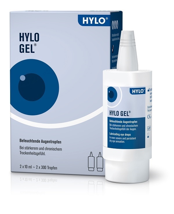 HYLO GEL COLLIRIO 2 FLACONCINI DA 10 ML - FARMACIA33