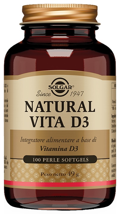 NATURAL VITA D3 100 PERLE - FARMACIA33