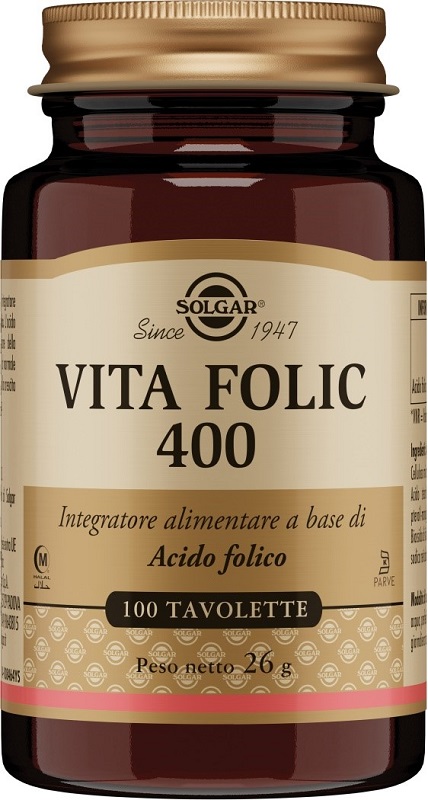 VITA FOLIC 400 100 TAVOLETTE scad. fine 11/2025 - FARMACIA33